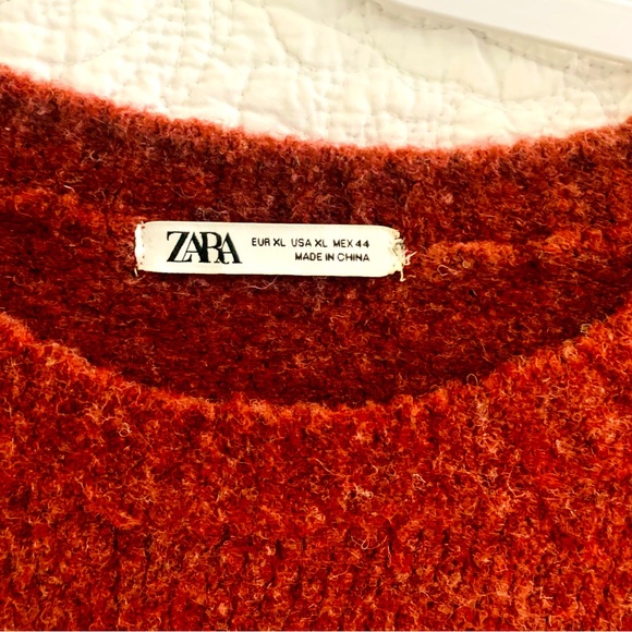 ⭐️Zara-Maroon Sweater⭐️ size XLarge - Picture 2 of 2